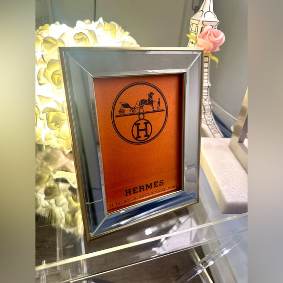 🧡Beautiful Framed Hermés Shopping Bag🧡 - Picture 5 of 10